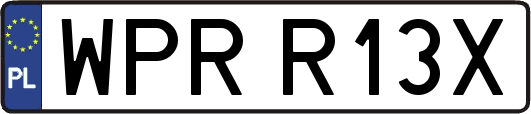 WPRR13X