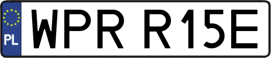 WPRR15E