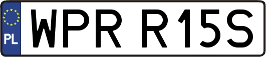 WPRR15S