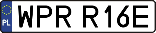 WPRR16E