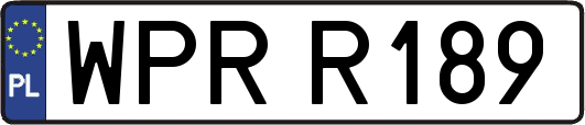 WPRR189
