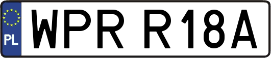 WPRR18A