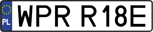 WPRR18E