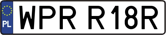 WPRR18R