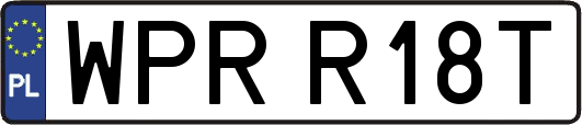 WPRR18T