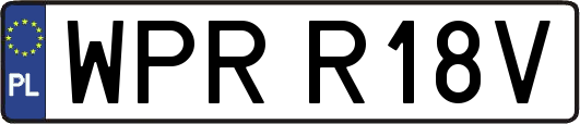 WPRR18V
