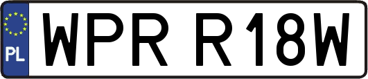 WPRR18W
