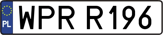 WPRR196