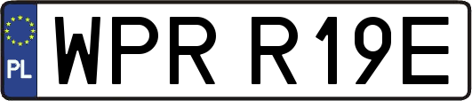 WPRR19E