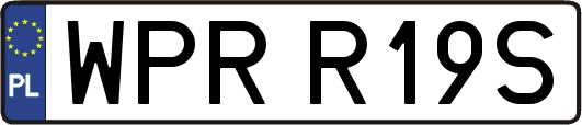 WPRR19S