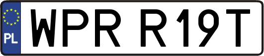 WPRR19T