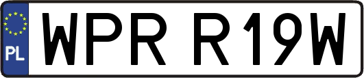 WPRR19W