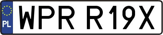 WPRR19X