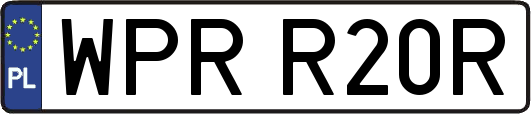 WPRR20R