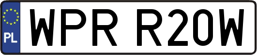 WPRR20W