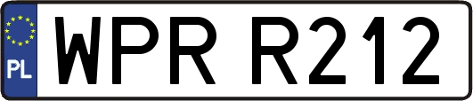 WPRR212