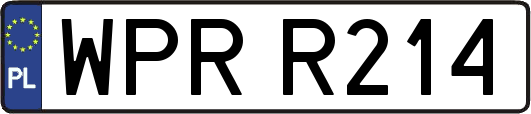 WPRR214