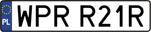 WPRR21R