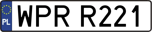 WPRR221