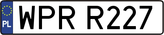 WPRR227