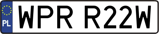 WPRR22W