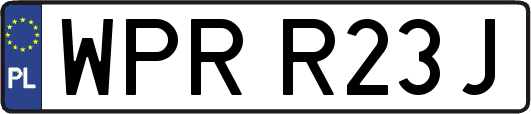 WPRR23J