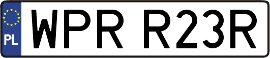WPRR23R