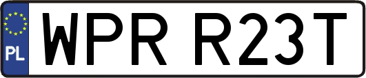 WPRR23T