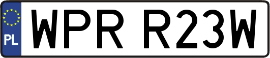 WPRR23W