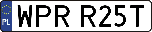 WPRR25T