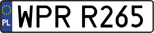 WPRR265