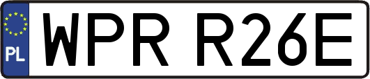 WPRR26E