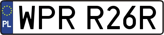 WPRR26R