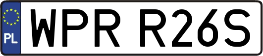 WPRR26S