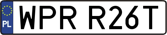 WPRR26T