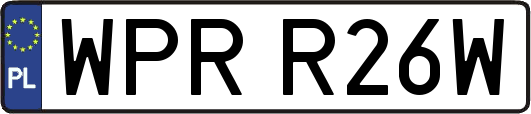 WPRR26W