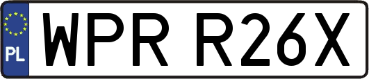 WPRR26X