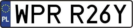 WPRR26Y
