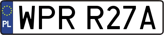 WPRR27A