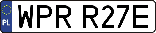 WPRR27E