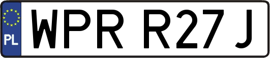 WPRR27J