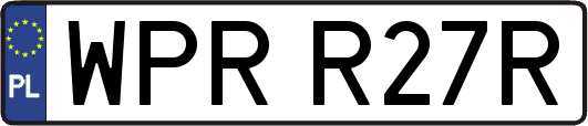 WPRR27R