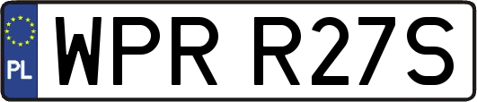 WPRR27S