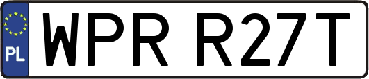 WPRR27T
