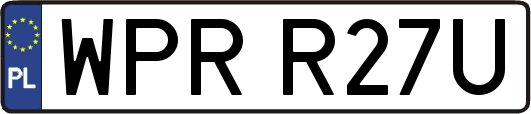 WPRR27U