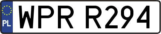WPRR294