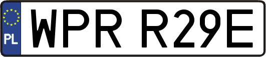WPRR29E
