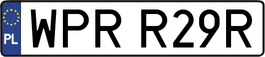 WPRR29R