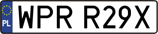 WPRR29X
