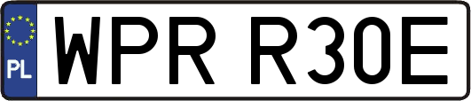 WPRR30E